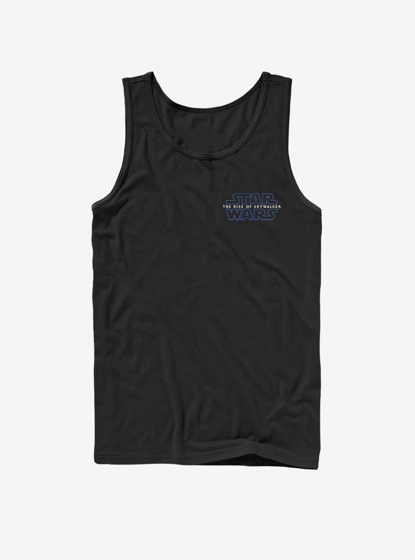 Star Wars Episode IX The Rise of Skywalker Pocket Logo Tank Top, BLACK, hi-res