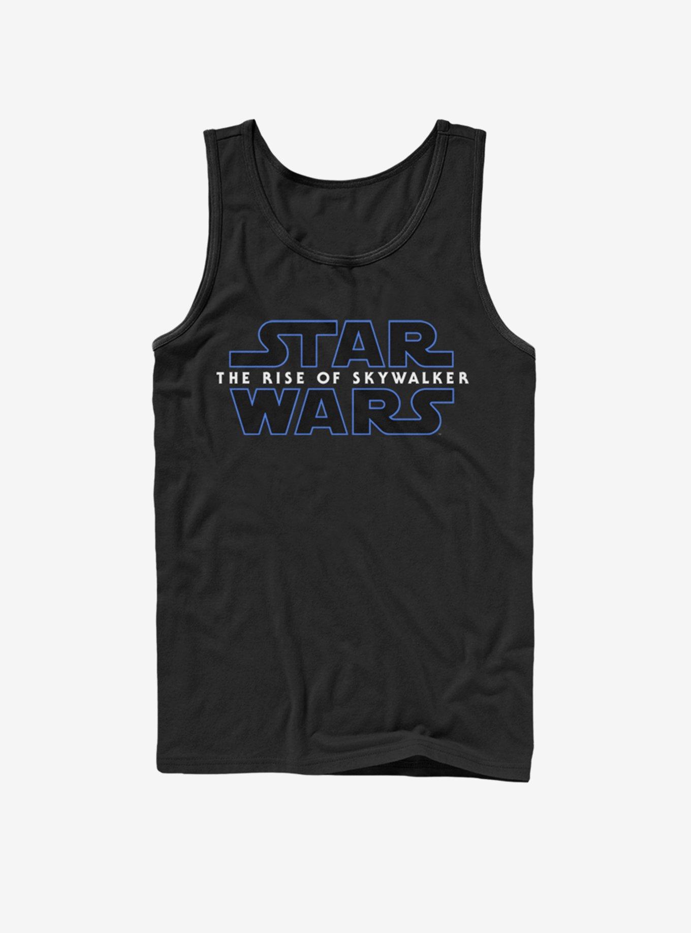 Star Wars Episode IX The Rise of Skywalker Logo Tank Top, BLACK, hi-res