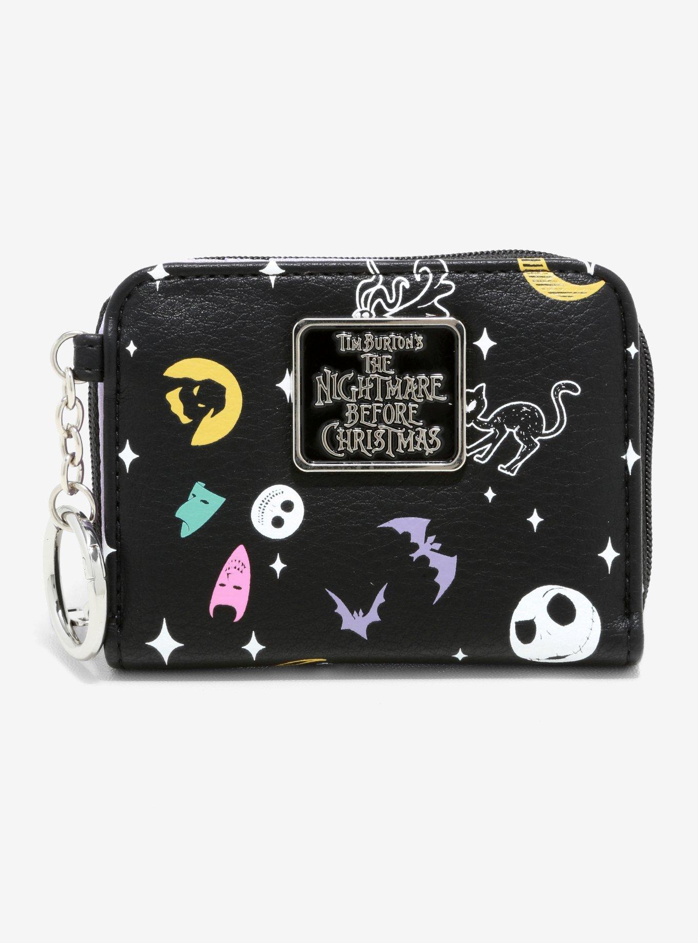 The Nightmare Before Christmas Icons Zipper Wallet, , hi-res