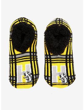 Harry Potter Hufflepuff Plaid Cozy Slippers, , hi-res