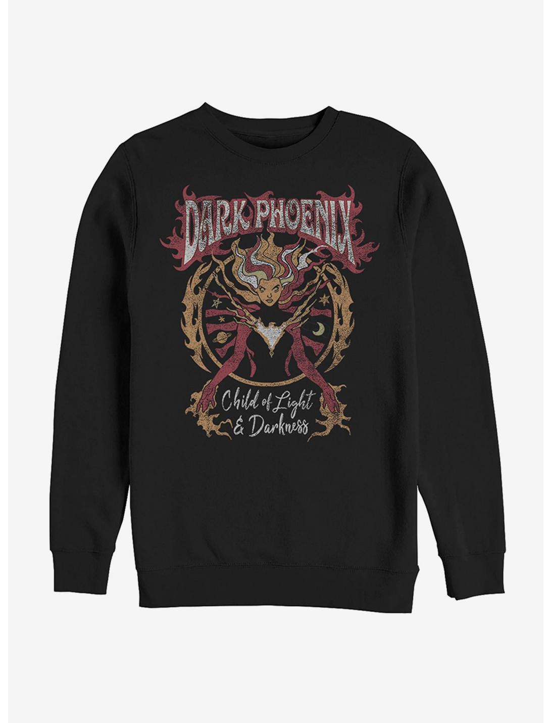 Marvel X-Men Dark Phoenix Phoenix Rising Sweatshirt, BLACK, hi-res