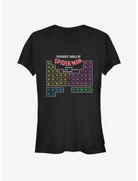 Marvel Spider-Man Periodic Table Girls T-Shirt, , hi-res