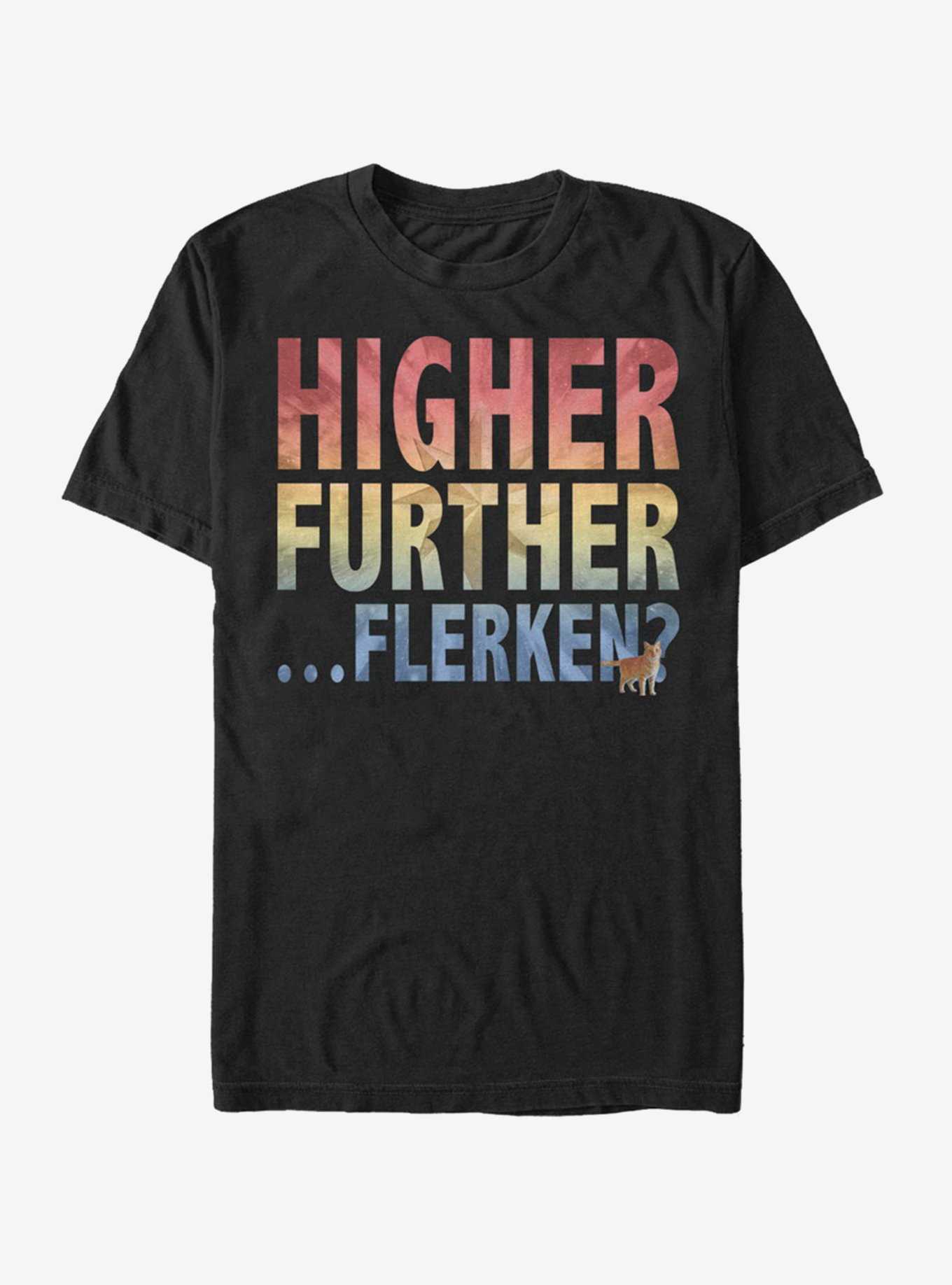 Marvel Captain Marvel Higher Further Flerken T-Shirt, , hi-res