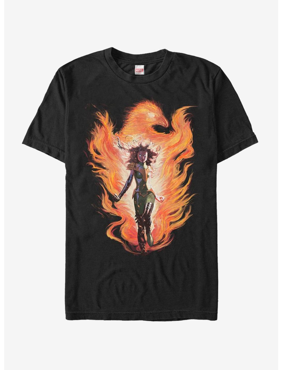 Marvel X-Men Dark Phoenix The Phoenix T-Shirt, BLACK, hi-res