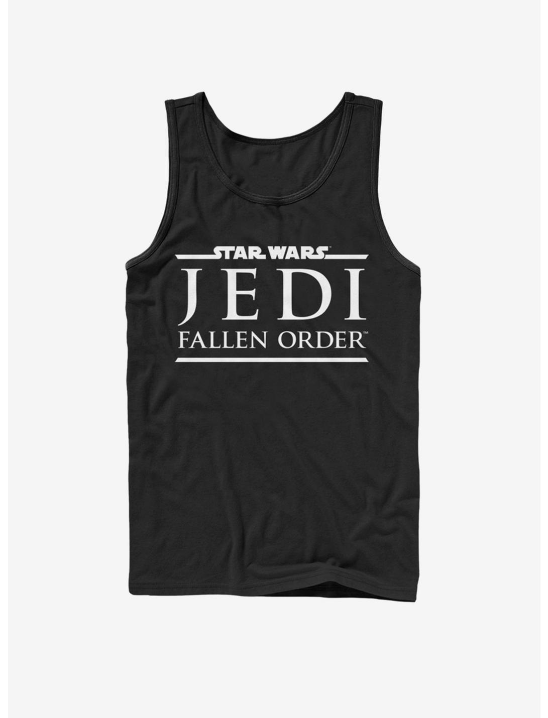 Star Wars Jedi Fallen Order Logo Tank Top, BLACK, hi-res