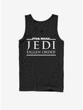 Star Wars Jedi Fallen Order Logo Tank Top, BLACK, hi-res