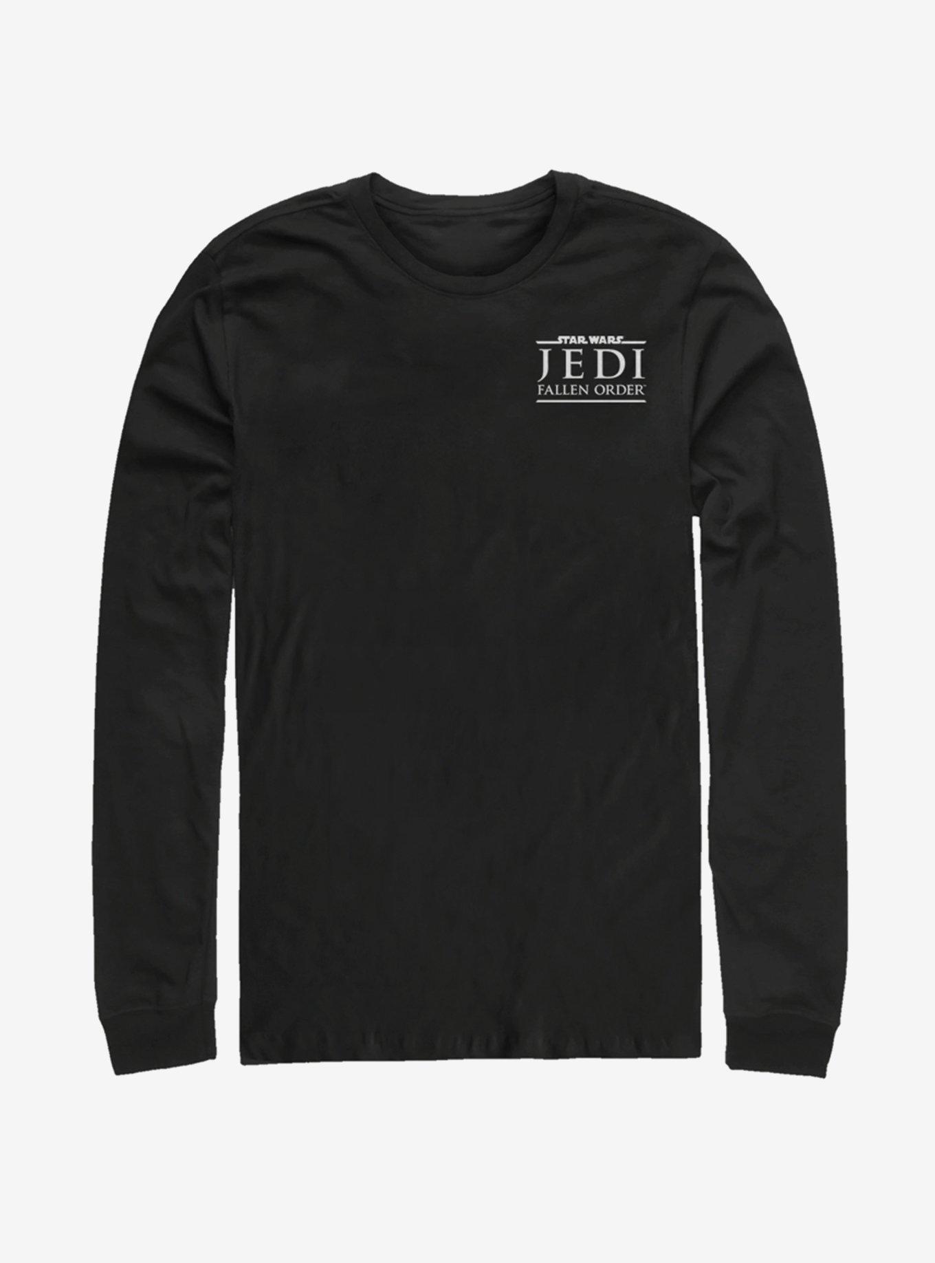 Star Wars Jedi Fallen Order Pocket Logo Long-Sleeve T-Shirt, BLACK, hi-res