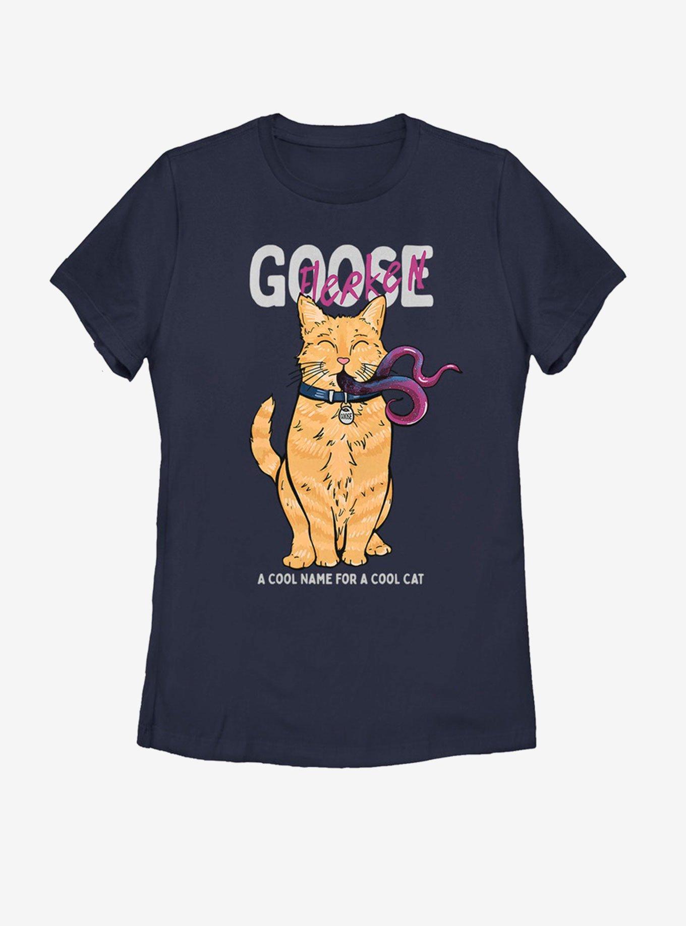 captain marvel goose t shirt