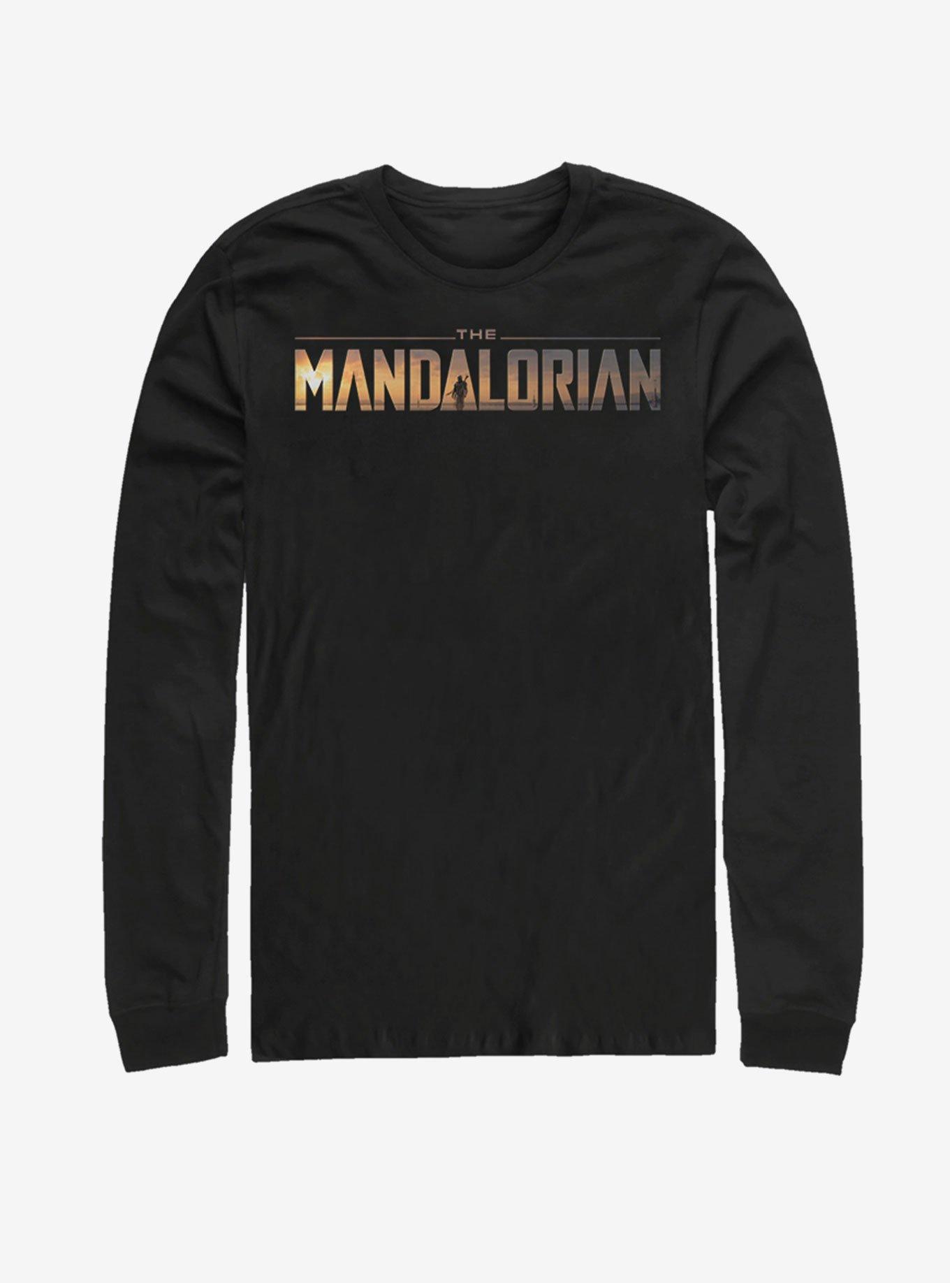 Star Wars The Mandalorian Logo Long-Sleeve T-Shirt, , hi-res