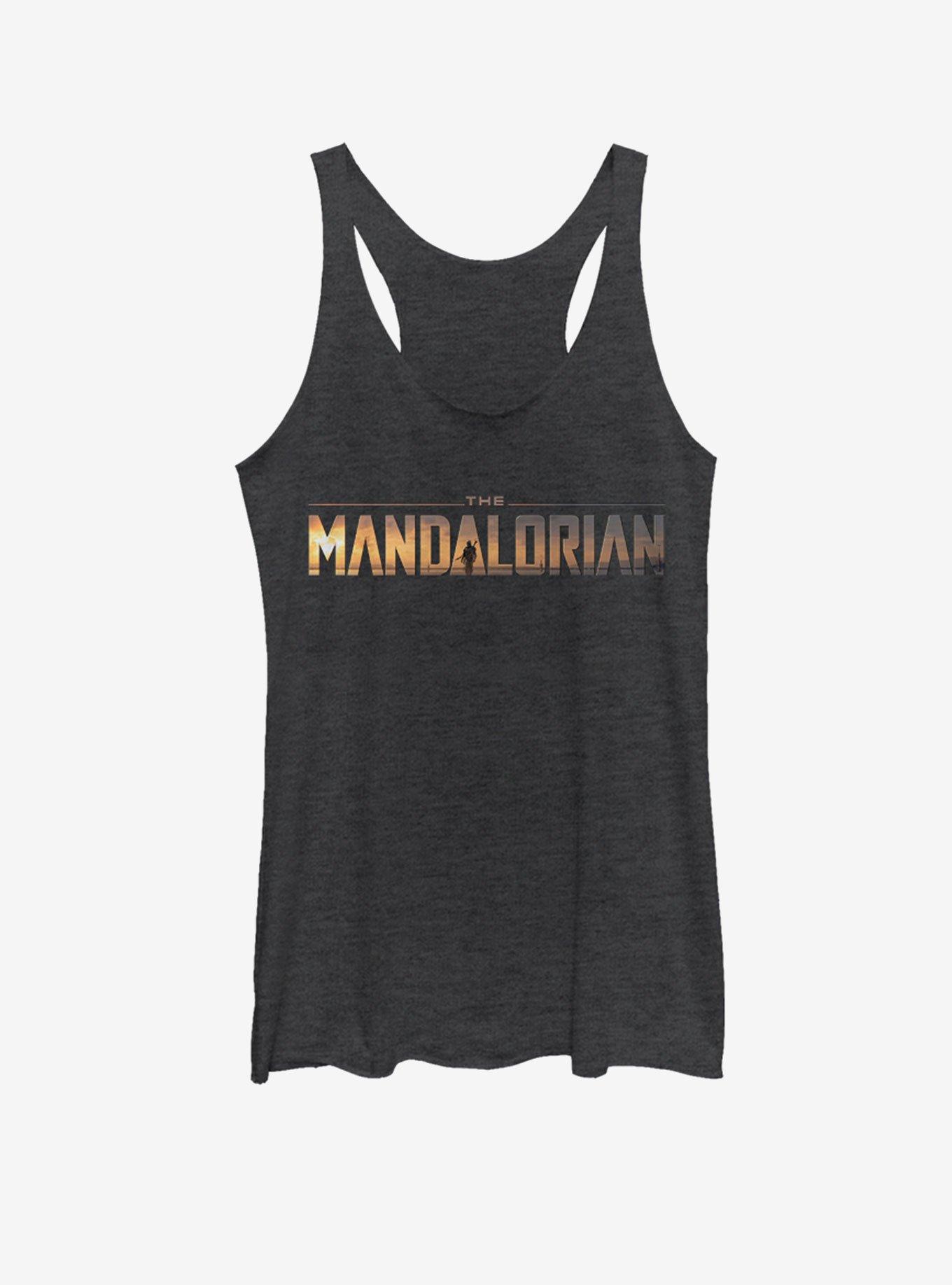 Star Wars The Mandalorian Logo Womens Tank Top, , hi-res