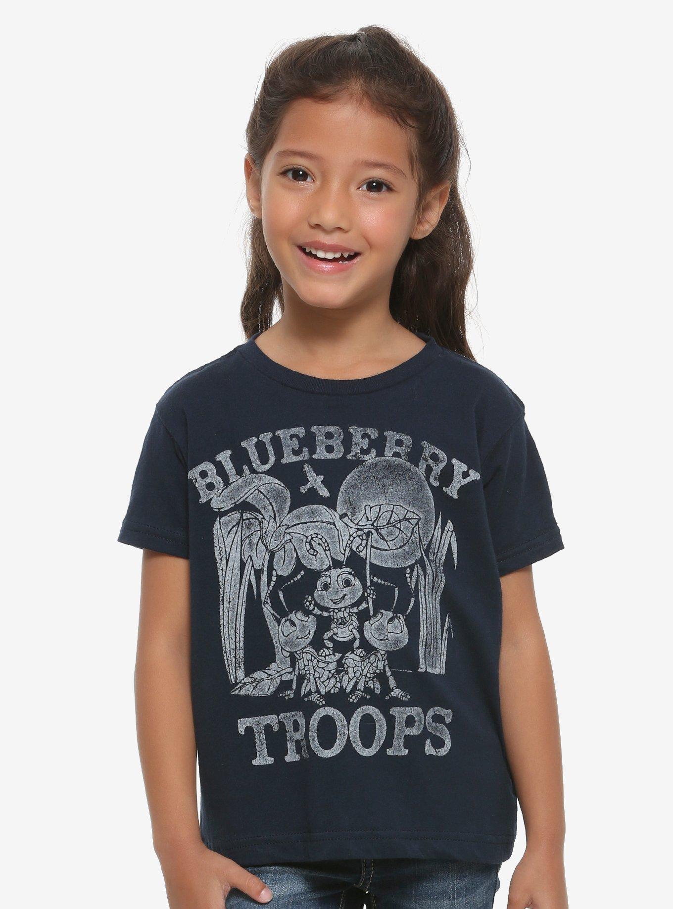 Disney Pixar A Bug's Life Blueberry Troops Toddler T-Shirt, BLUE, hi-res