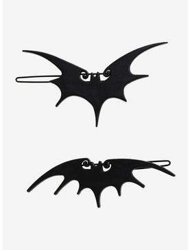 Plus Size The Nightmare Before Christmas Bat Hair Clips, , hi-res