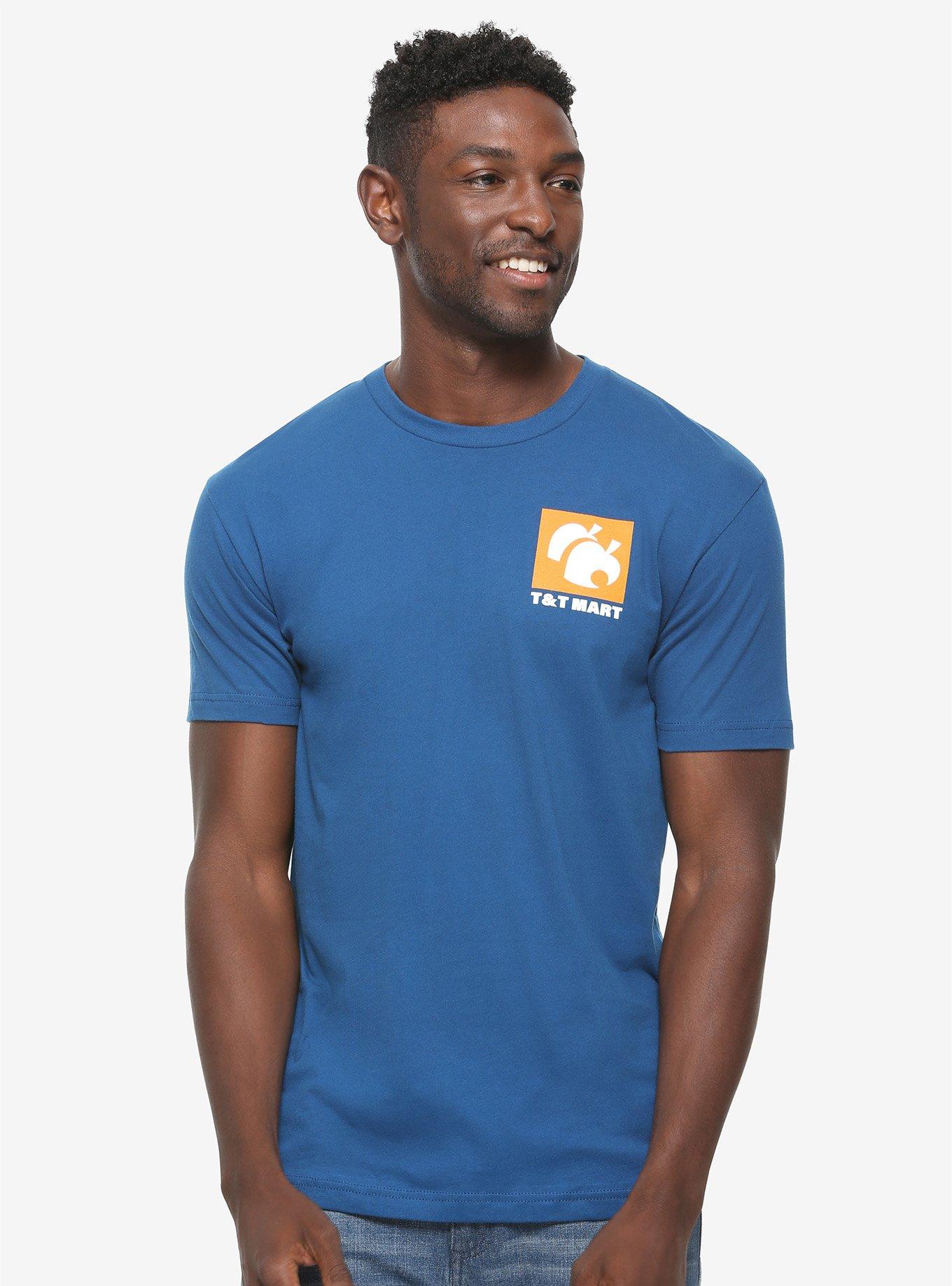 Animal Crossing T&T Mart T-Shirt - BoxLunch Exclusive, BLUE, hi-res