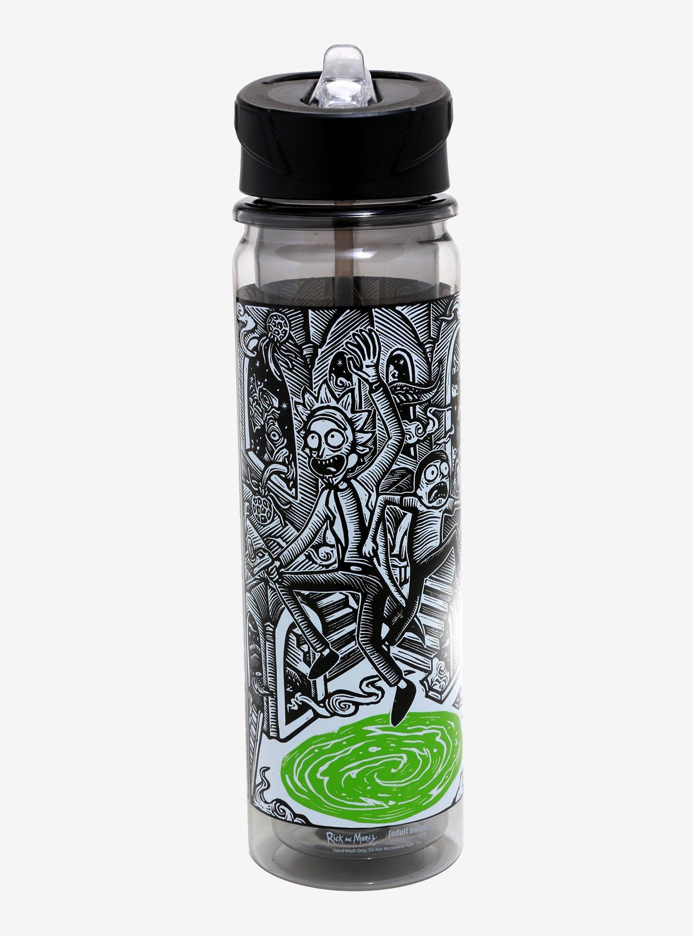 Rick And Morty Water Bottle, , hi-res