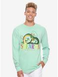 Dragon Ball Z Shenron Multicolored Letters Long Sleeve T-Shirt, GREEN, hi-res