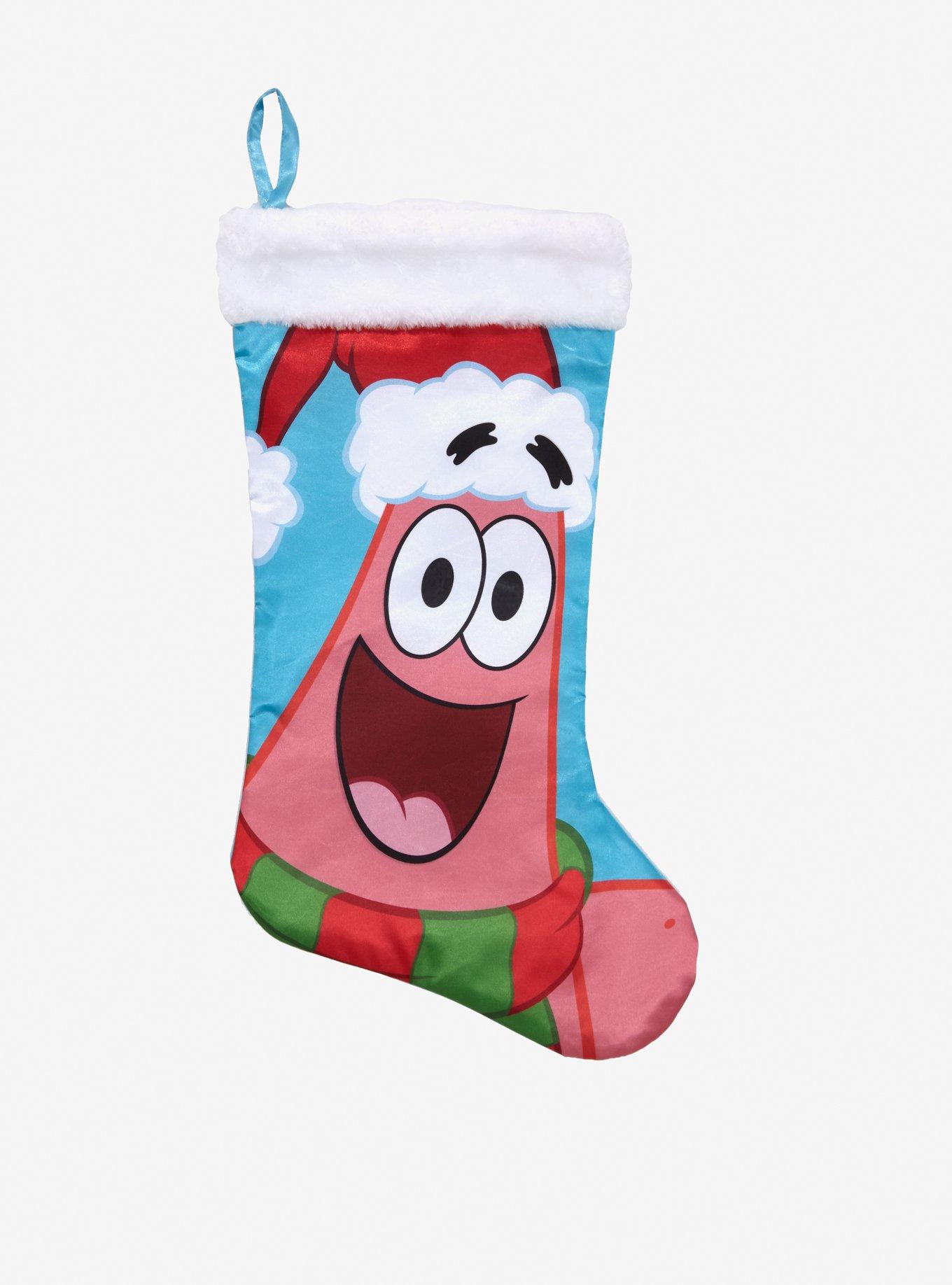 Mini merry Christmas SpongeBob stocking ornament