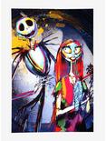 The Nightmare Before Christmas Colorful Jack & Sally Canvas, , hi-res