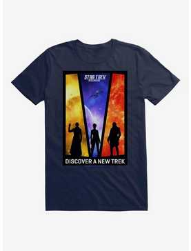 Star Trek Discovery Discover A New Trek Poster T-Shirt, , hi-res