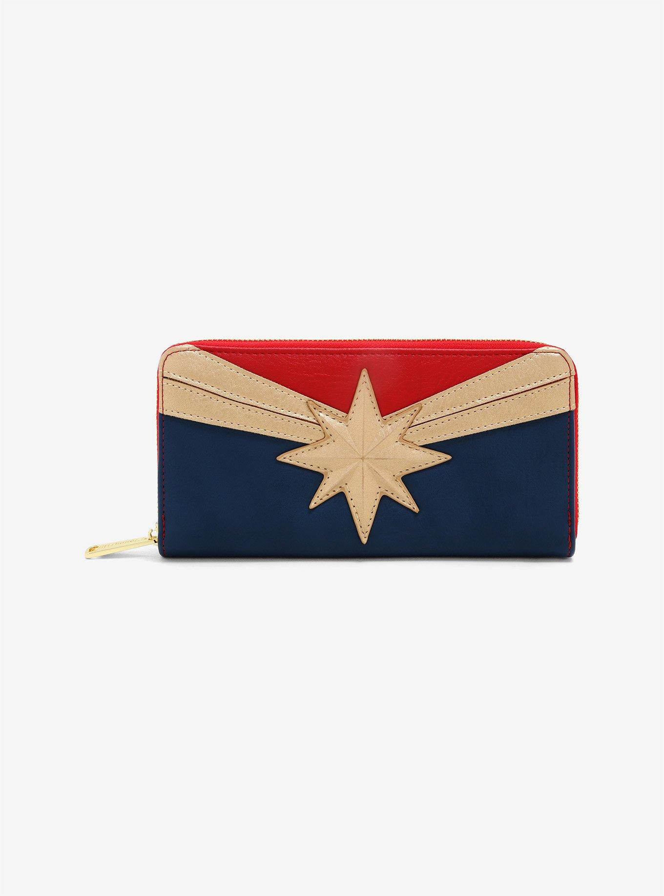 Loungefly Marvel Captain Marvel Zipper Wallet, , hi-res