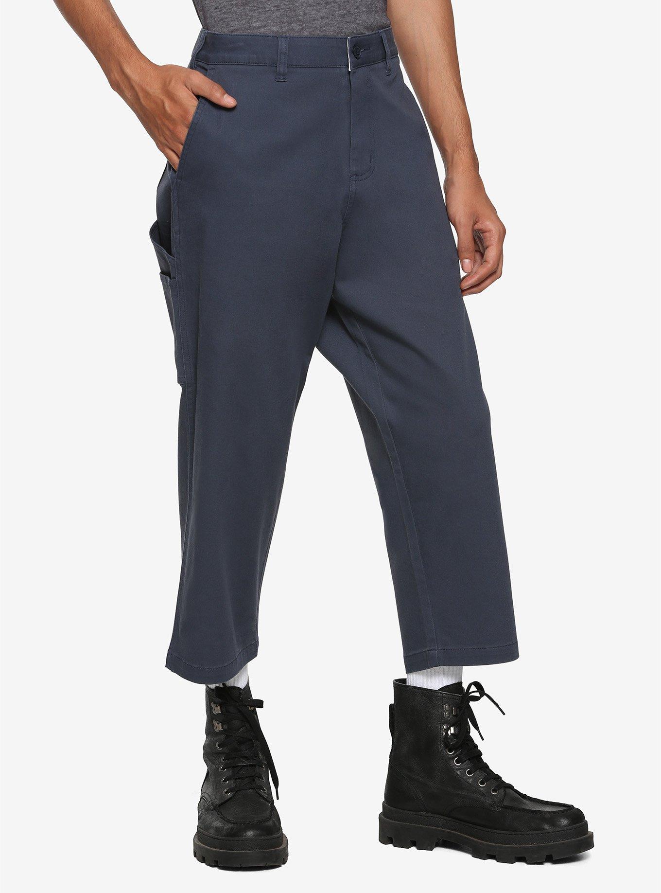 Navy Twill Carpenter Pants | Hot Topic