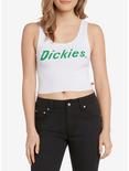Dickies Ribbed Girls Crop Tank Top, GREEN, hi-res