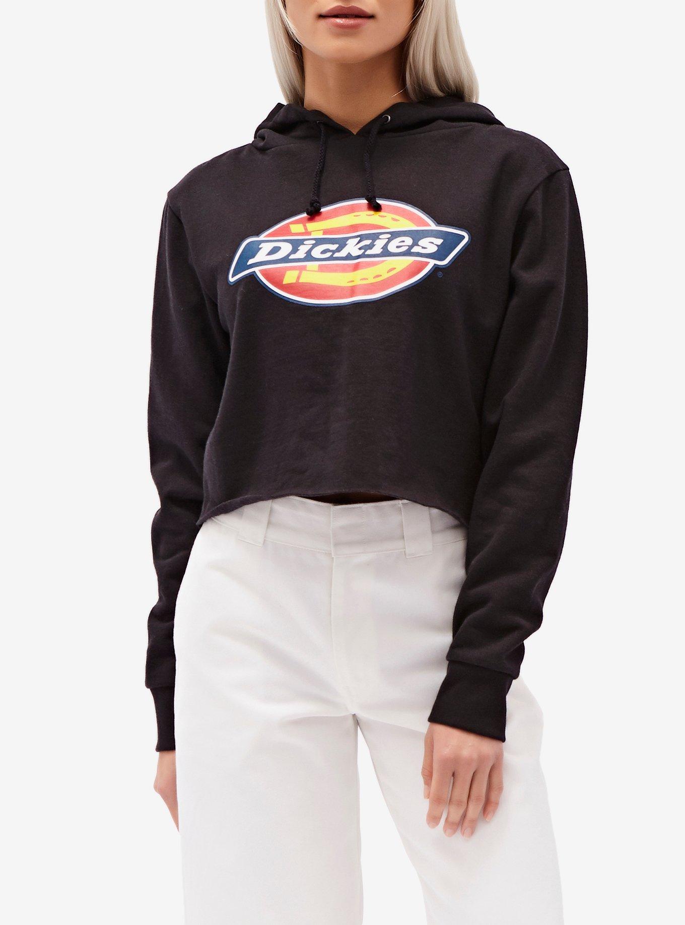 Dickies Logo Girls Crop Hoodie, MULTI, hi-res