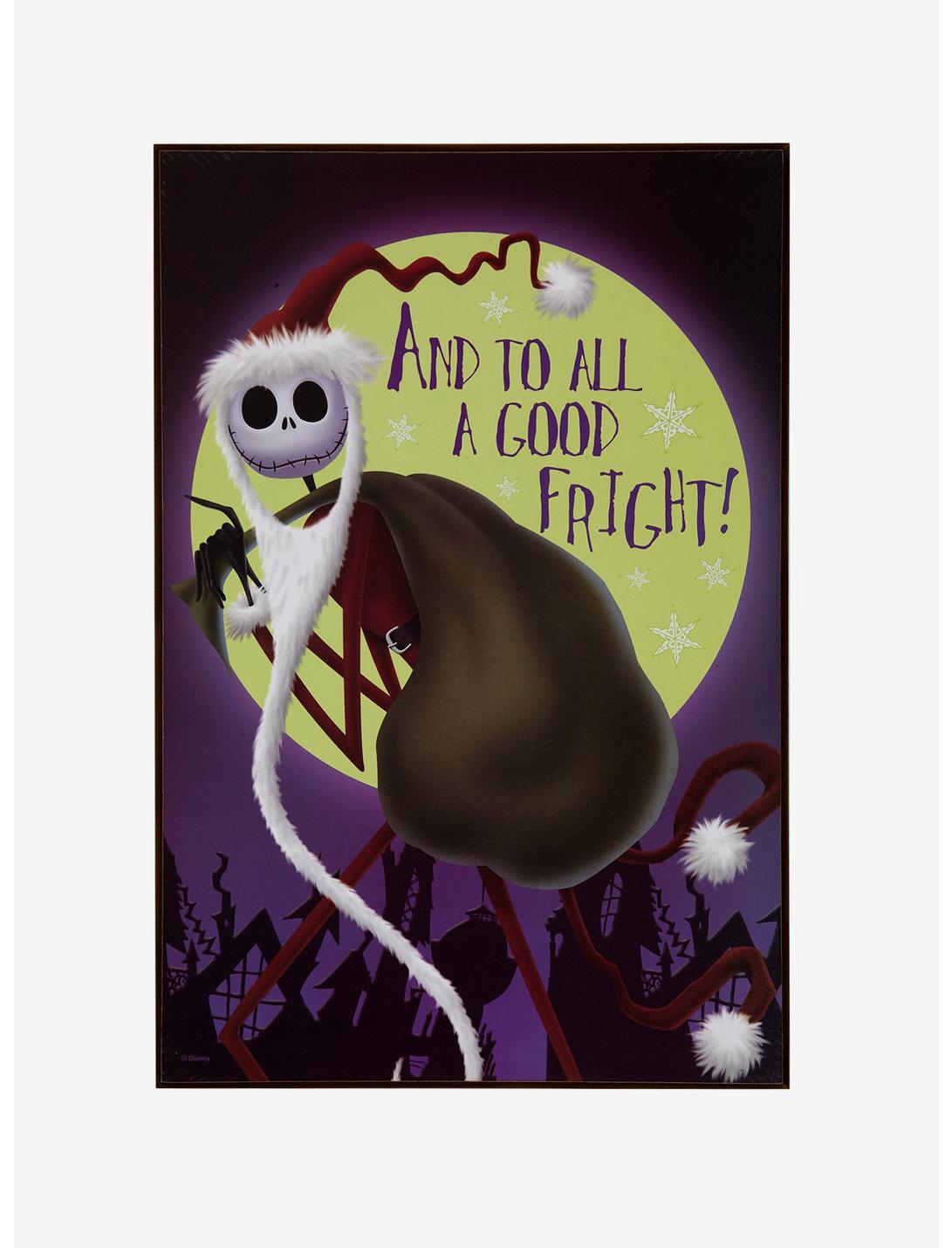 The Nightmare Before Christmas Sandy Claws Fright Wood Wall Art, , hi-res