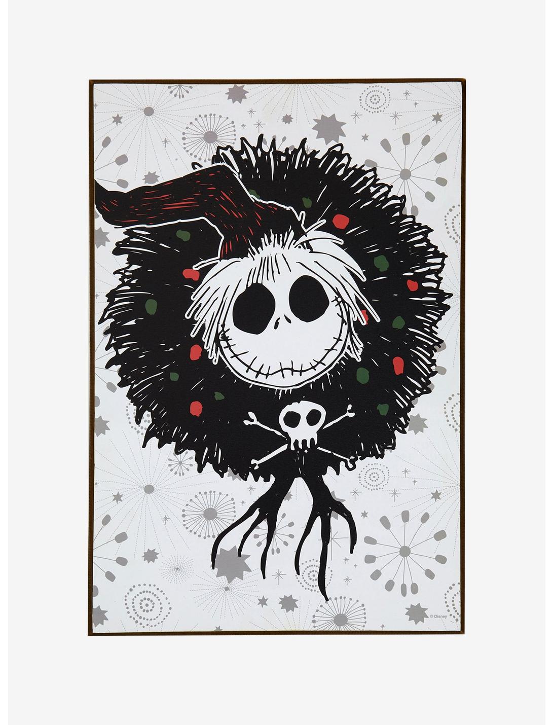 The Nightmare Before Christmas Sandy Claws Wreath Wood Wall Art, , hi-res