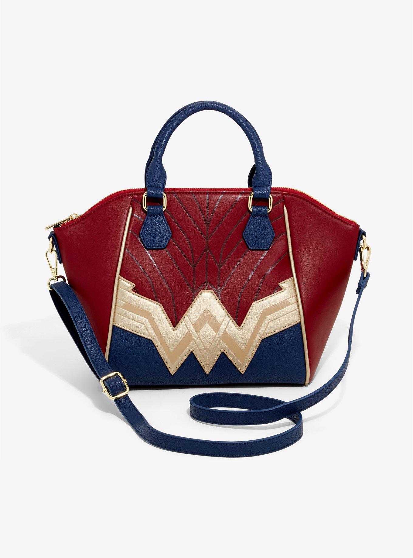Loungefly DC Comics Justice League Wonder Woman Satchel Bag, , hi-res