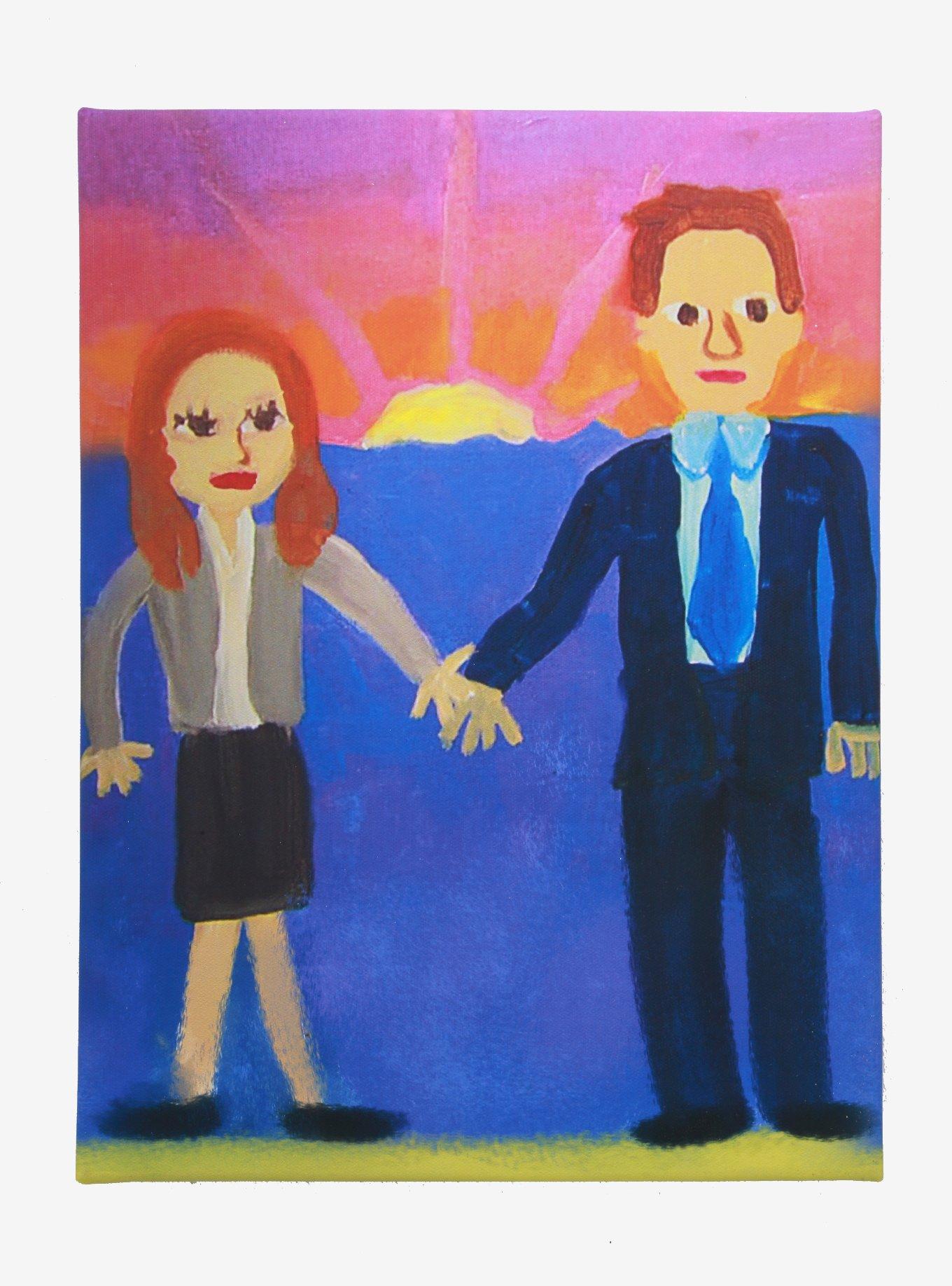 The Office Jim & Pam Painting Canvas Wall Art, , hi-res