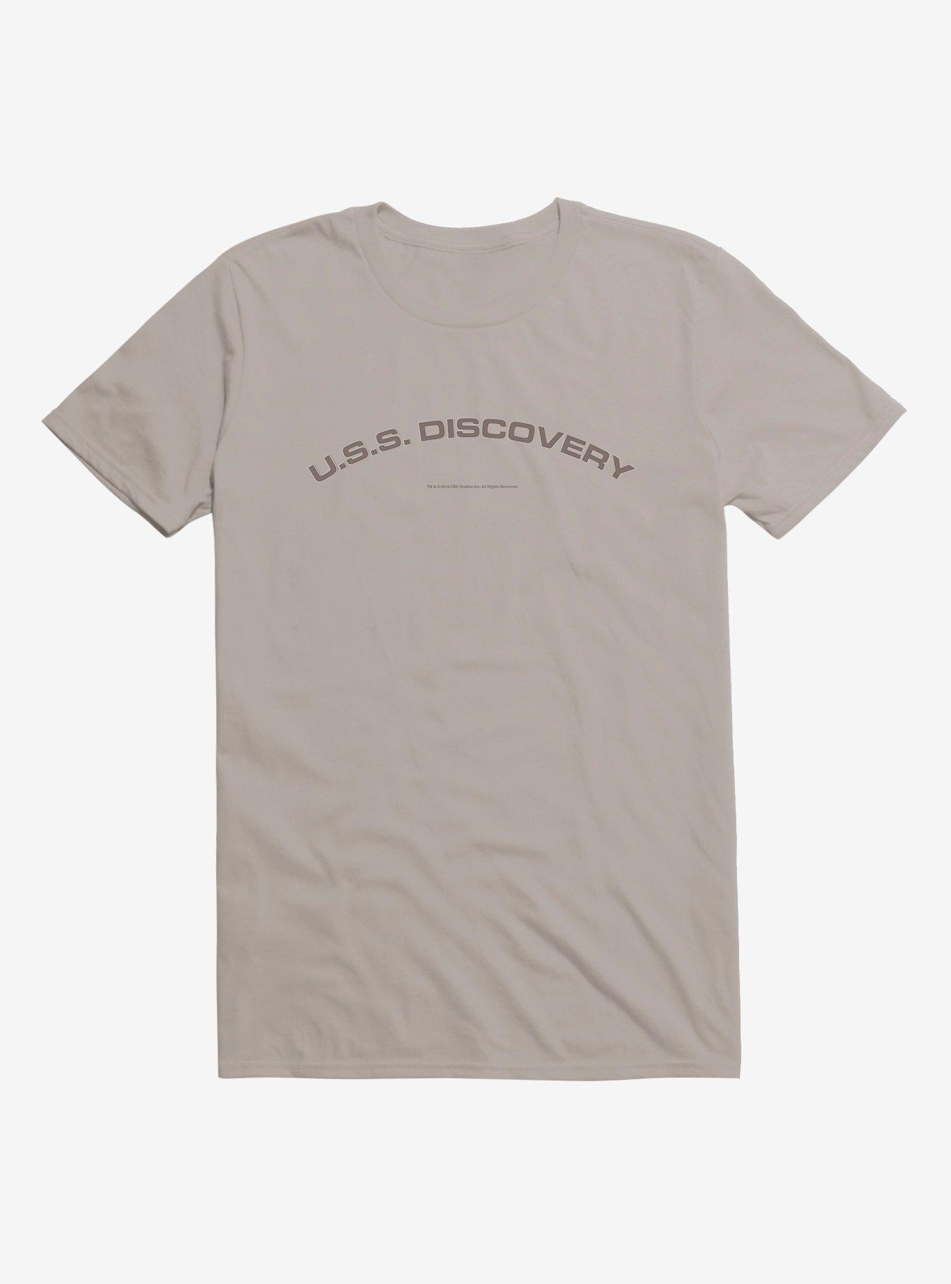 Star Trek Discovery USS Discovery T-Shirt, LIGHT GREY, hi-res