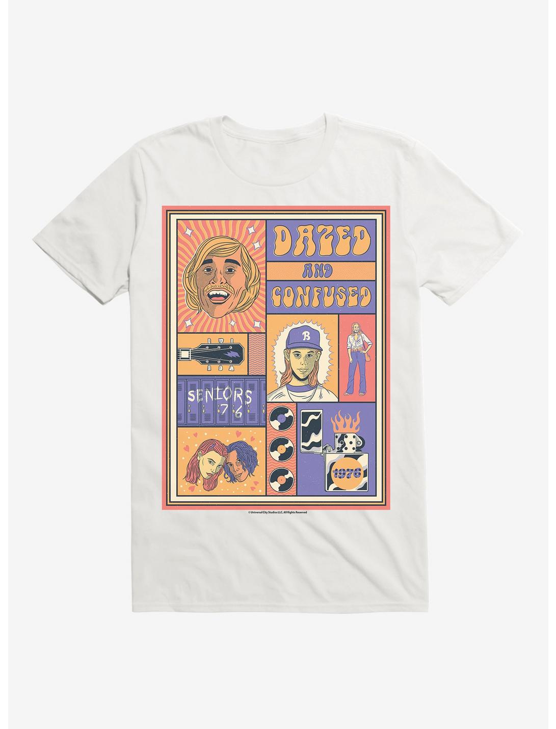 Dazed and Confused Collage T-Shirt, WHITE, hi-res