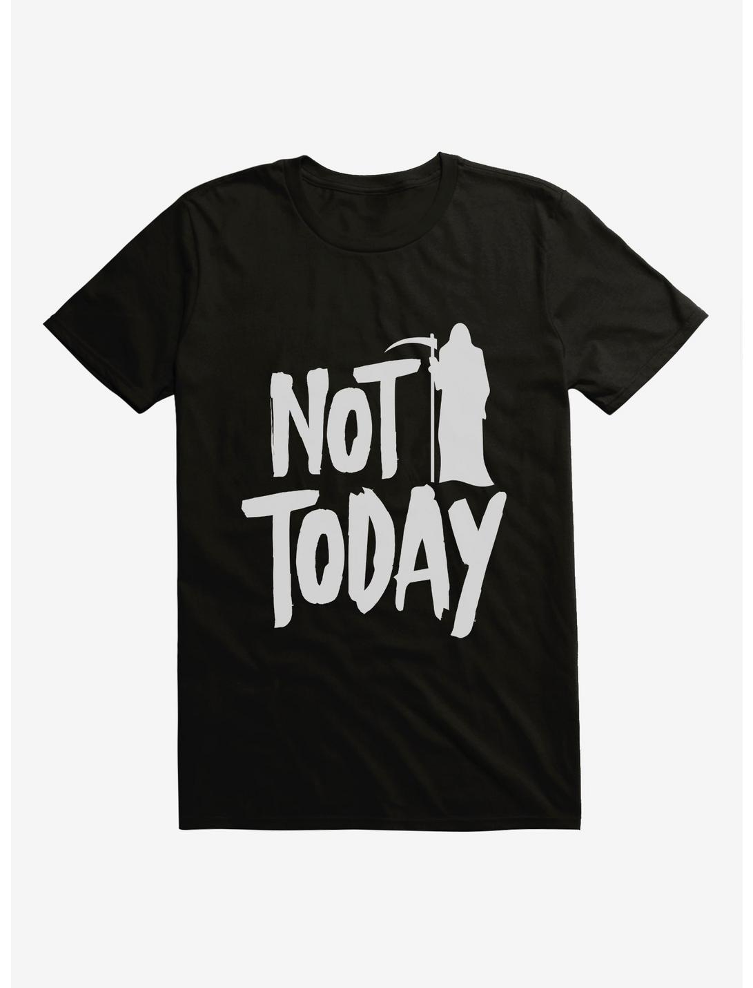 Not Today Death T-Shirt, BLACK, hi-res