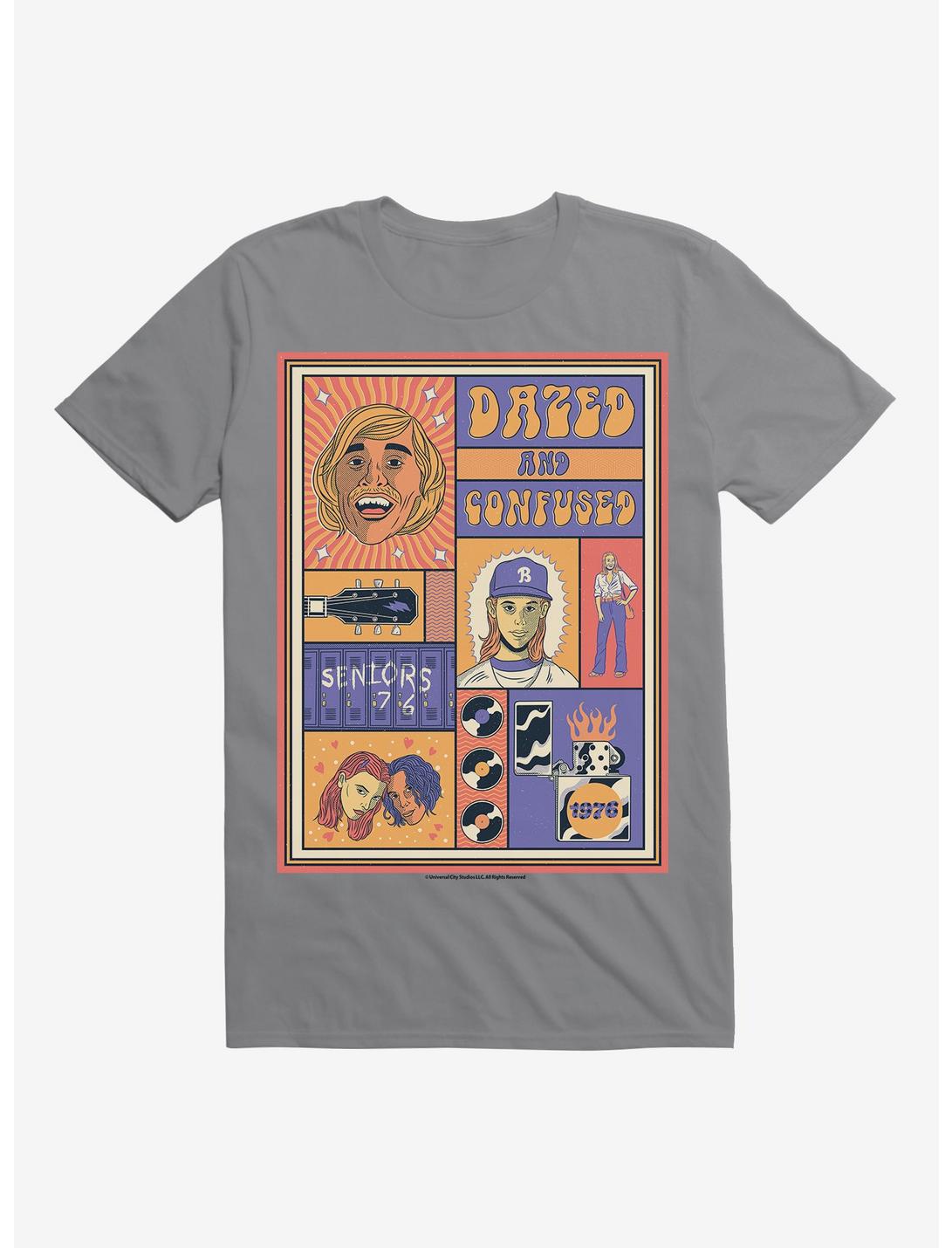 Dazed and Confused Collage T-Shirt, STORM GREY, hi-res
