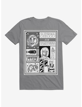 Dazed and Confused Black and White Collage T-Shirt, STORM GREY, hi-res