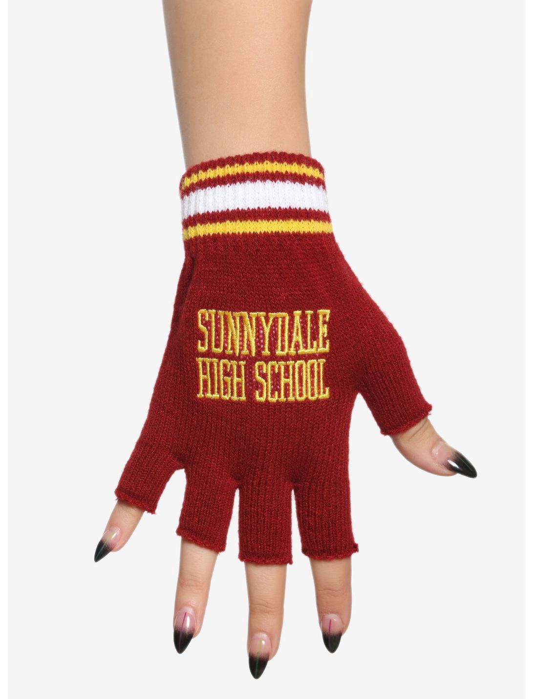 Buffy The Vampire Slayer Sunnydale High Fingerless Gloves, , hi-res