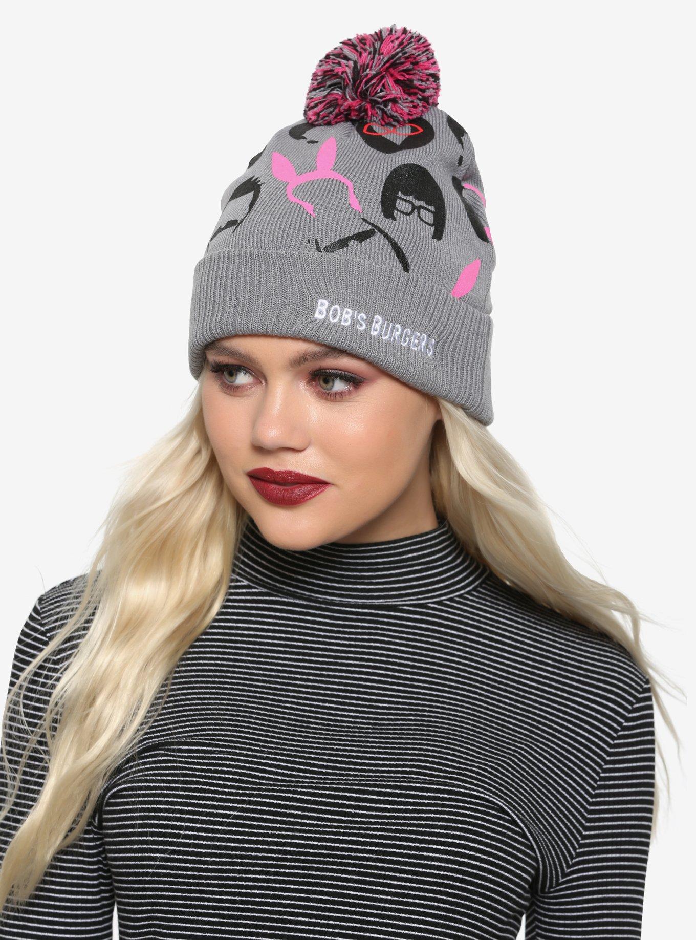 Bob's Burgers Characters Pom Beanie, , hi-res