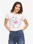 Disney The Aristocats Marie Sketch Girls T-Shirt, WHITE, hi-res