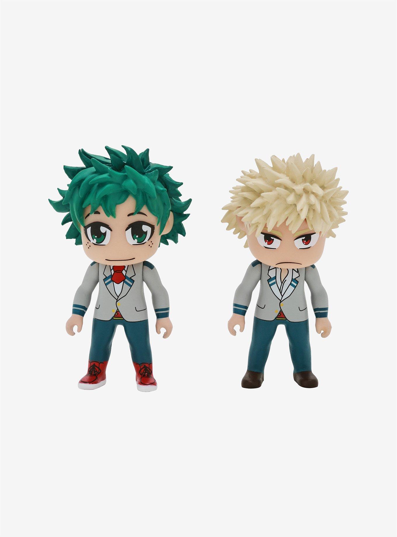 My Hero Academia Deku & Bakugo 3 Inch Kawaii Titans Vinyl Figure Set 2019 Fall Convention Exclusive, , hi-res