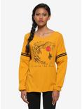 Disney Winnie the Pooh Vintage Balloon Women's Long Sleeve T-Shirt - BoxLunch Exclusive, GOLD, hi-res