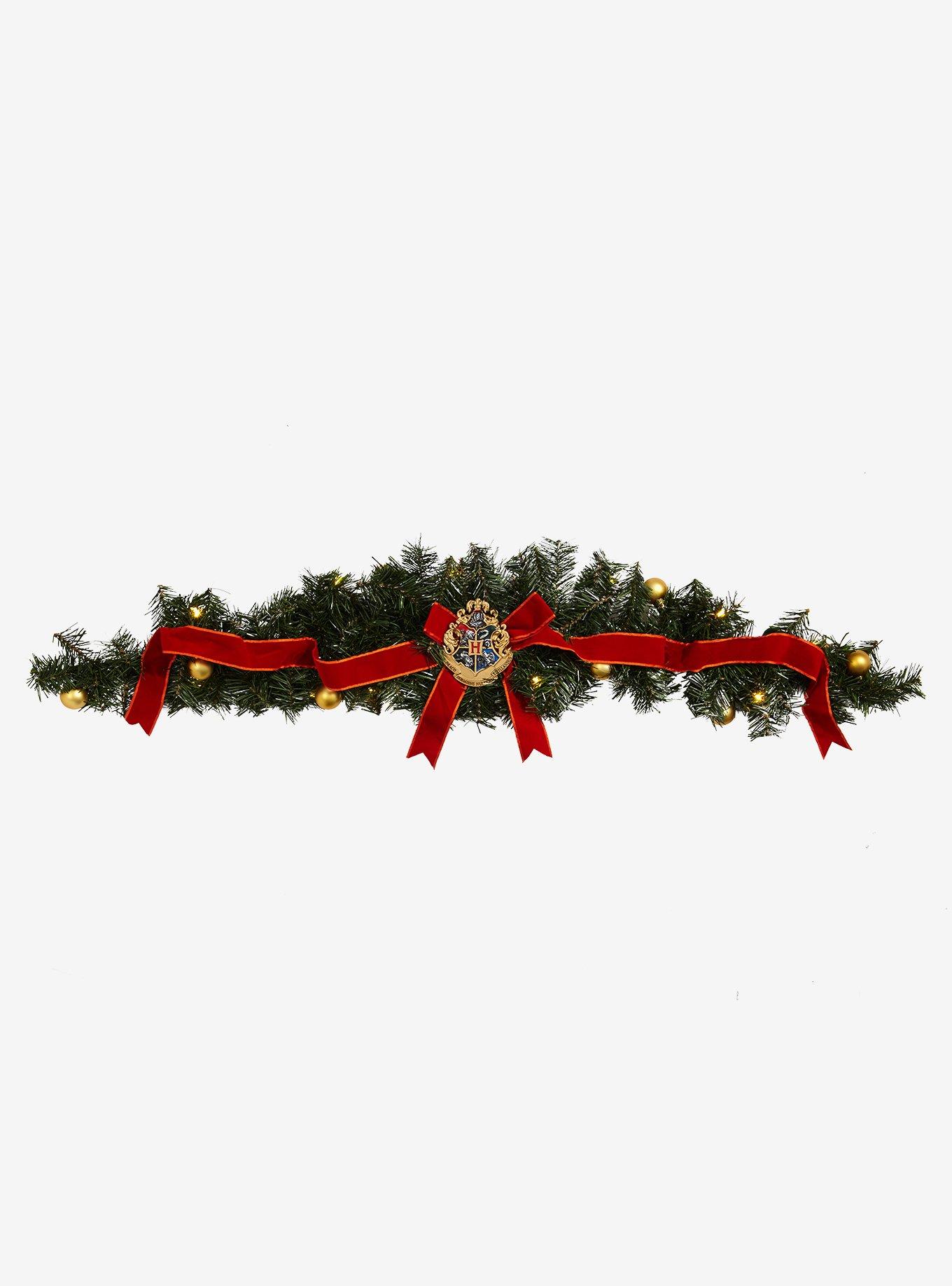 Harry Potter Hogwarts Holiday Pine Garland, , hi-res