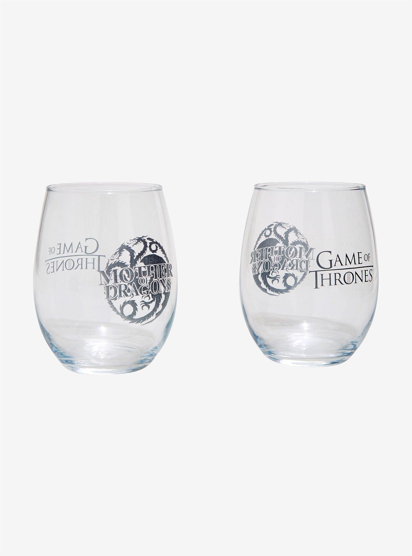 Mother of dragons wine hot sale glass