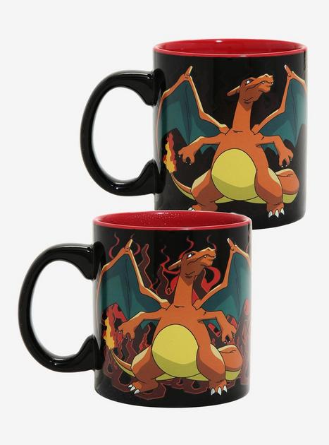 Pokemon Charmander Face Ceramic 3D Sculpted Mug