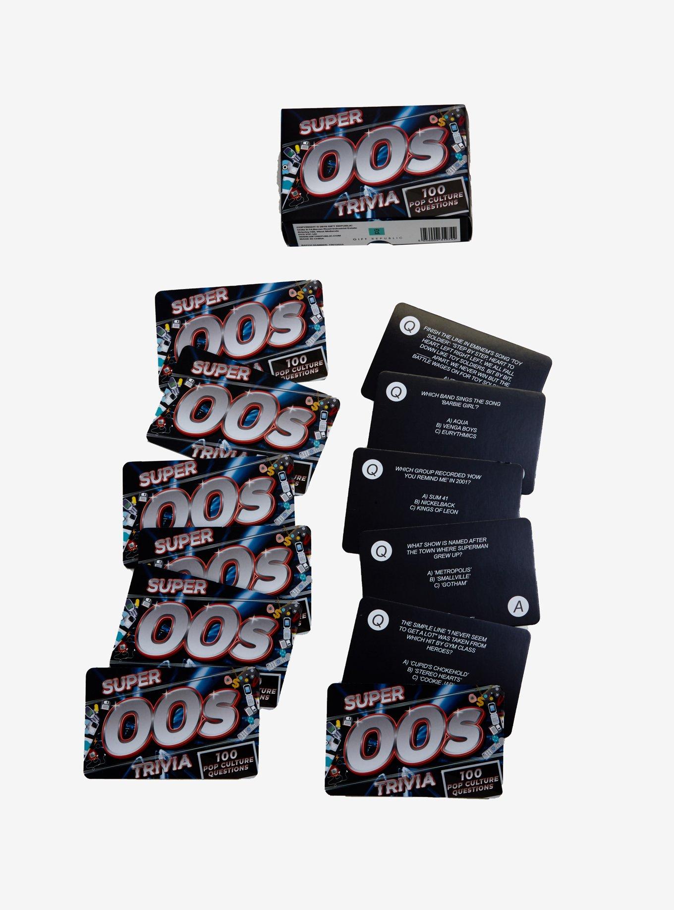 Super 00s Trivia Card Game, , hi-res