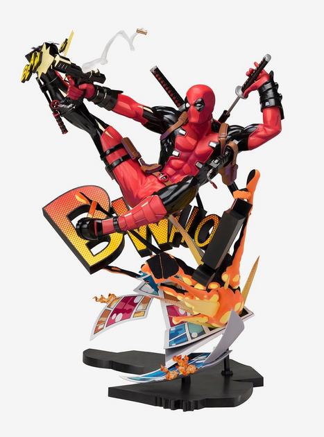 Marvel Deadpool Breaking the Fourth Wall Collectible Figure