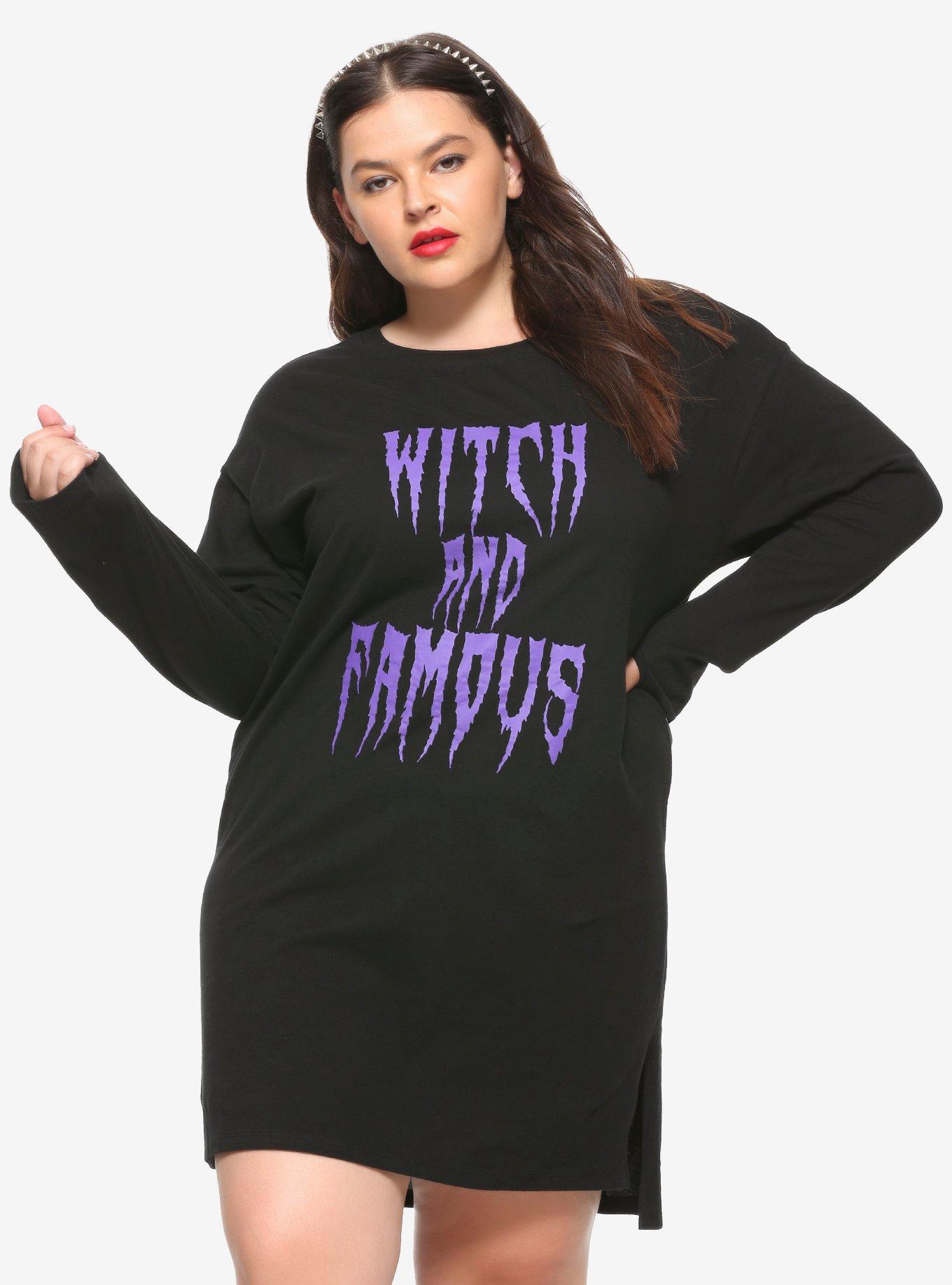 witch t shirt dress