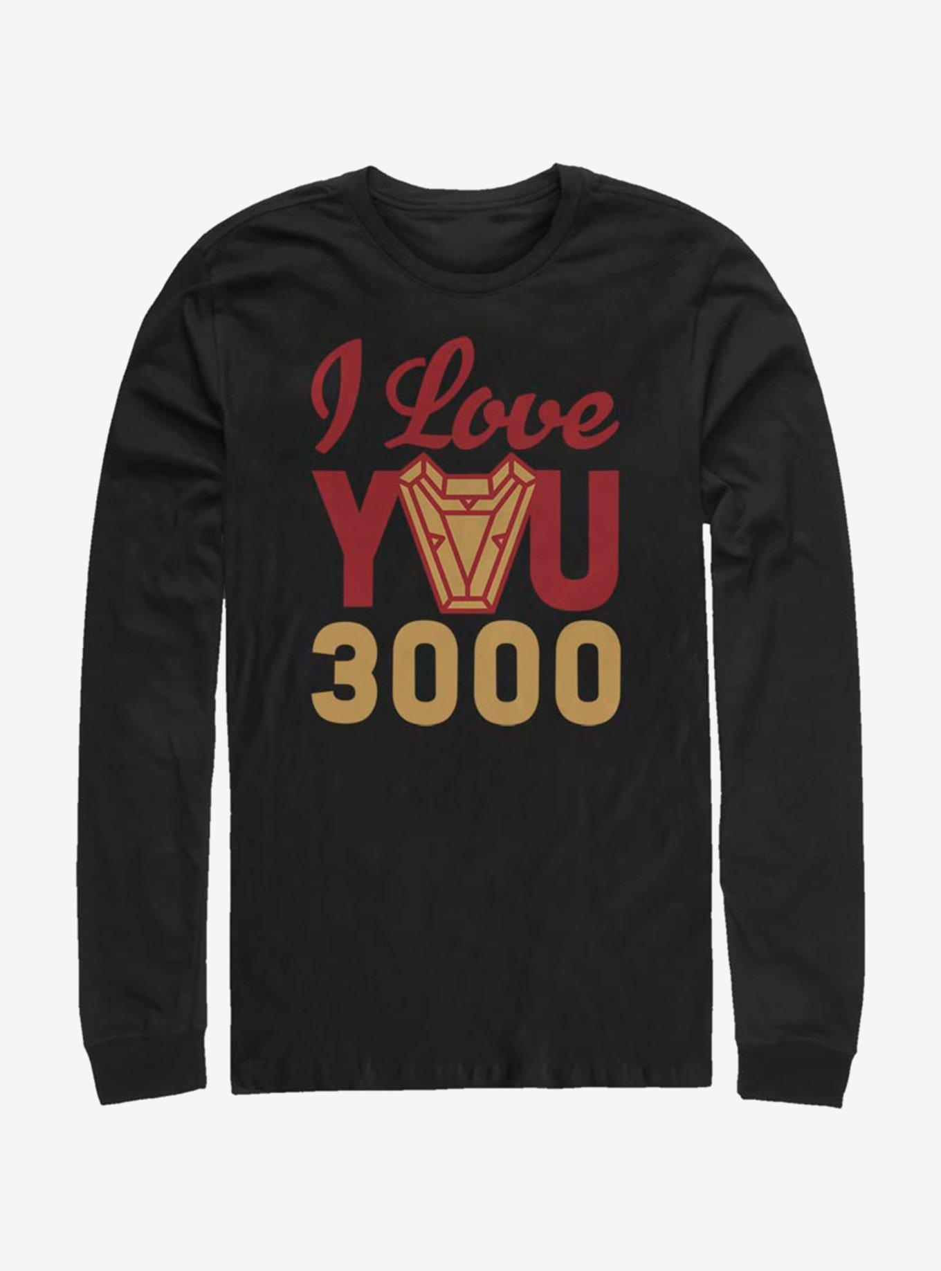 Marvel Avengers: Endgame 3000 Arc Reactor Long-Sleeve T-Shirt, BLACK, hi-res