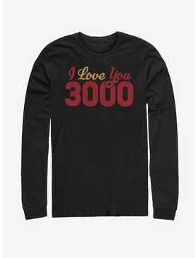 Marvel Avengers: Endgame Love You 3000 Script Long-Sleeve T-Shirt, , hi-res