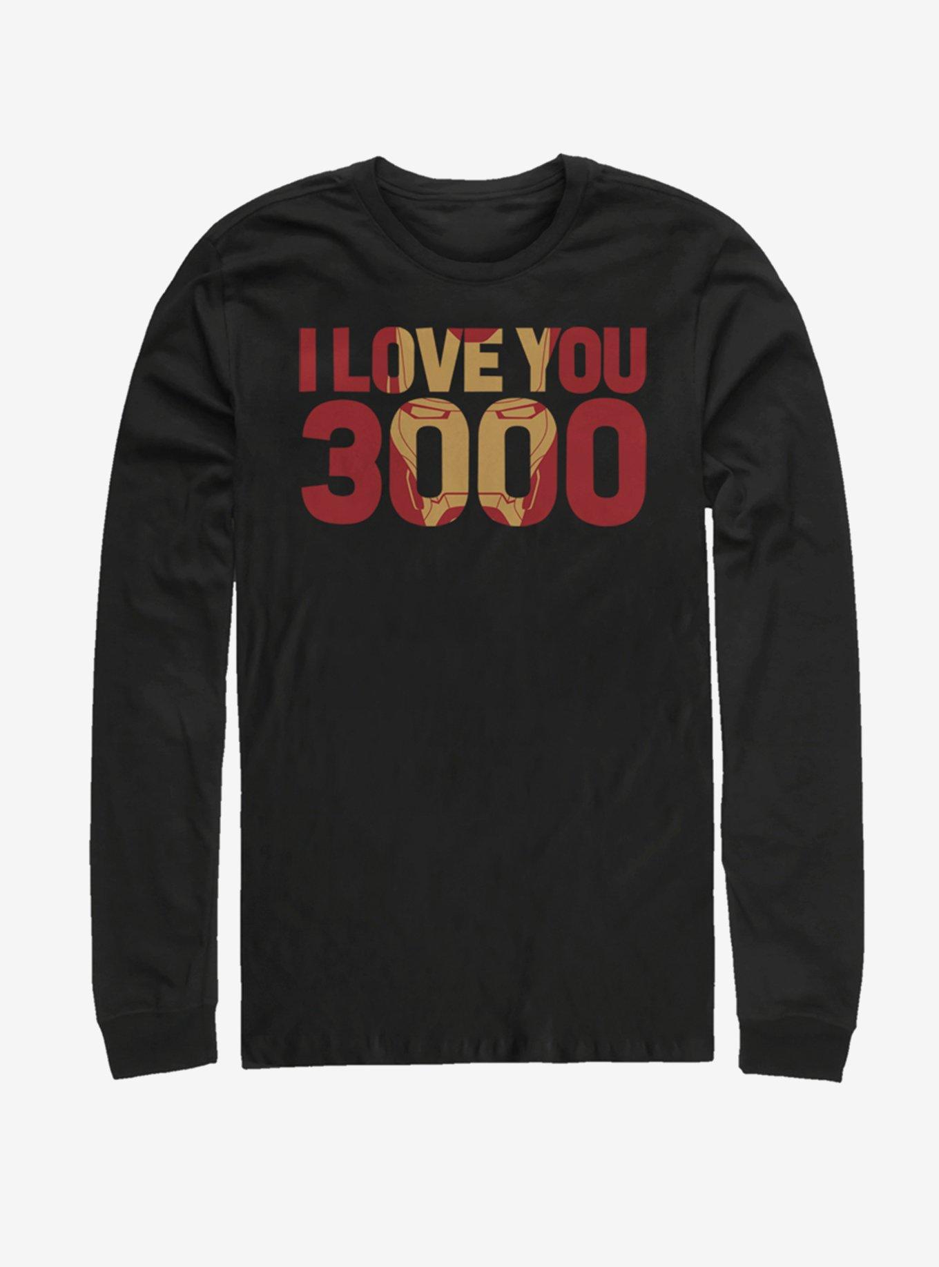 Marvel Avengers: Endgame Love You 3000 Long-Sleeve T-Shirt, , hi-res