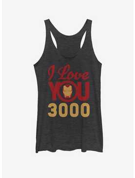 Marvel Avengers: Endgame Love You 3000 Icon Face Womens Tank Top, , hi-res